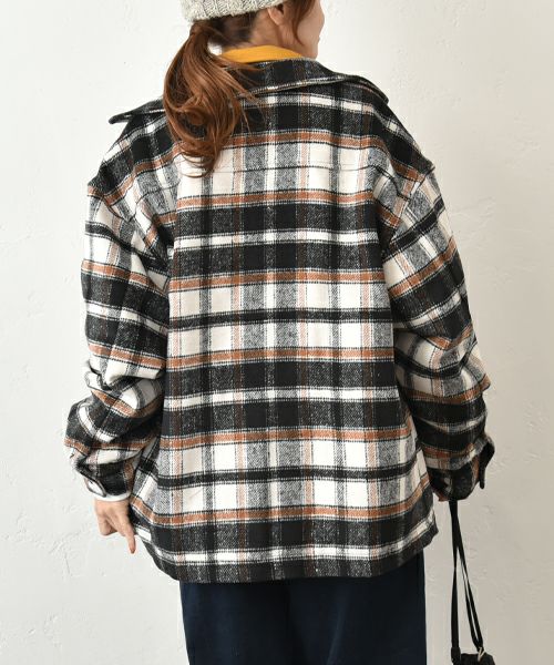IN THE MARKET｜チェック柄ネル素材ジャケット [[C-2441]][C] | ma28