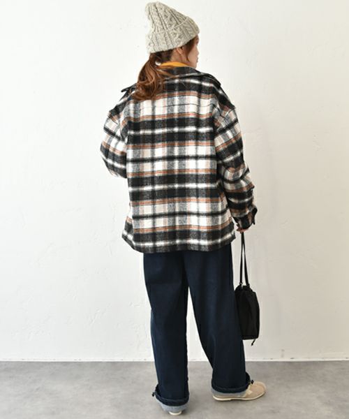 IN THE MARKET｜チェック柄ネル素材ジャケット [[C-2441]][C] | ma28