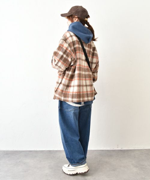 IN THE MARKET｜チェック柄ネル素材ジャケット [[C-2441]][C] | ma28