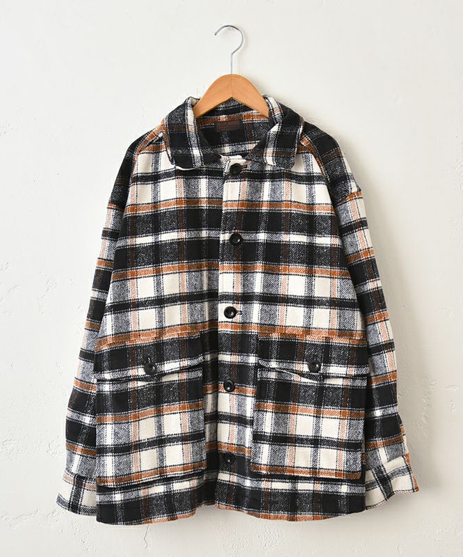 IN THE MARKET｜チェック柄ネル素材ジャケット [[C-2441]][C] | ma28