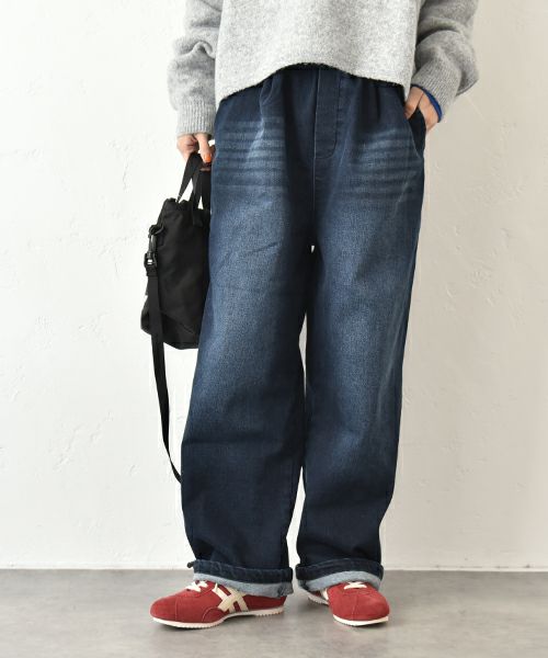 IN THE MARKET｜裏起毛ボールパンツ [[C-2442]][C]