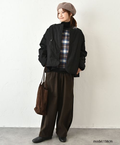 hagumu｜ウールライクタックバルーンパンツ [[CPMA-1906]][C]