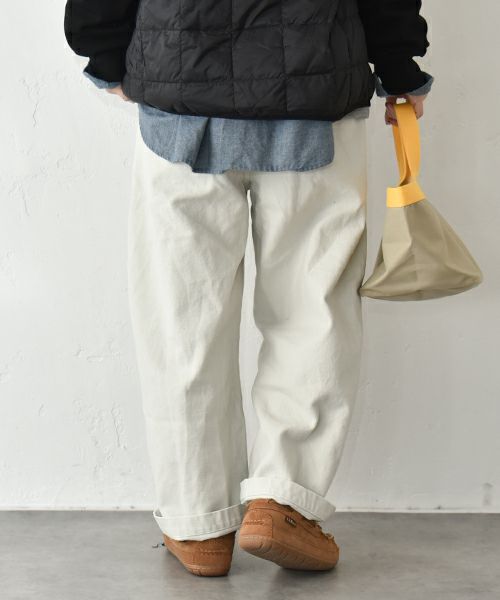Our.｜綿起毛タックパンツ [[131338H]][C]