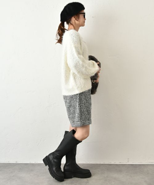 HUMS｜Vネックニット [[C-5125]][C]