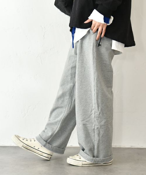 Our.｜スウェットカーブパンツ [[131334H]][C]