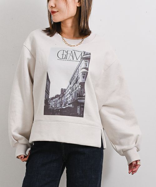 【ぬま】 Wrapin nine 9｜裏起毛photoプリント [[IZK25094]][F] | ma28 ONLINE STORE