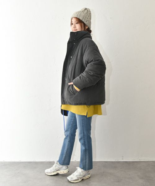 IN THE MARKET｜コーデュロイ中綿アウター [[MT-0472]][C]
