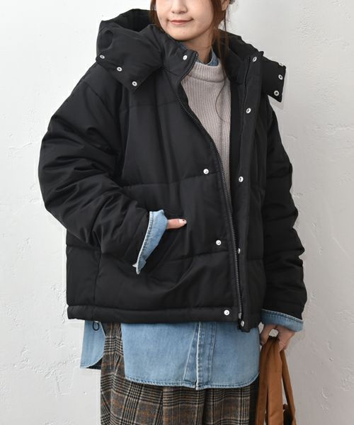 Our.｜ファイバーダウン入りフードアウター [[MT-0469]][C]