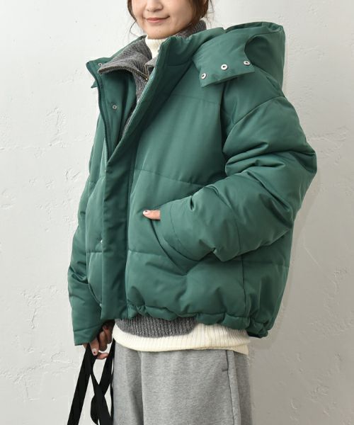 Our.｜ファイバーダウン入りフードアウター [[MT-0469]][C]