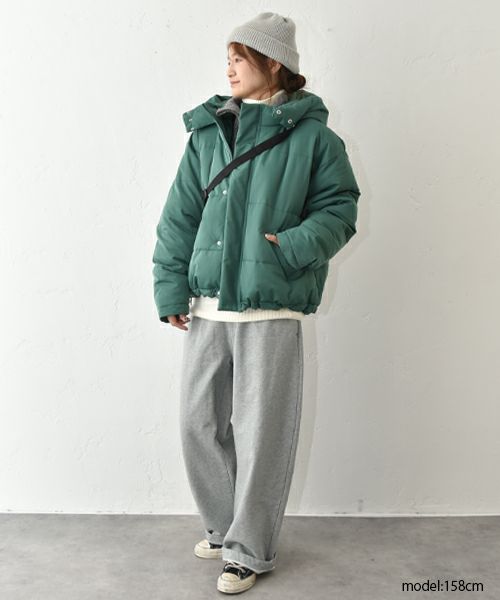 Our.｜ファイバーダウン入りフードアウター [[MT-0469]][C]