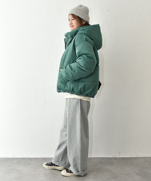 Our.｜ファイバーダウン入りフードアウター [[MT-0469]][C]