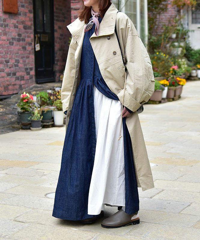 hagumu｜ミリタリーオーバーコート [[32890A331]][C]