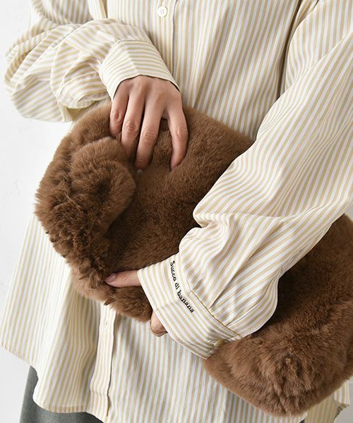 HUMS｜ストライプオーバーシャツ [[32551A132]][C]