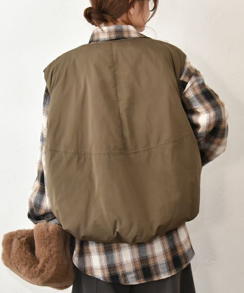 HUMS｜ファイバーダウンベスト [[32806A331]][C]