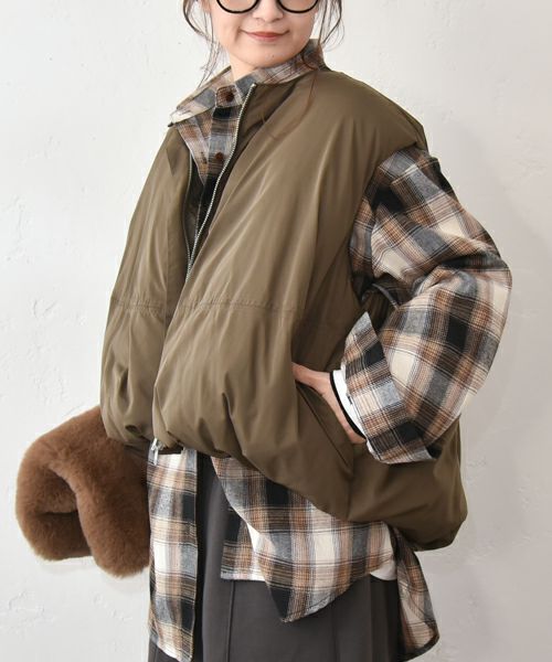 HUMS｜ファイバーダウンベスト [[32806A331]][C]