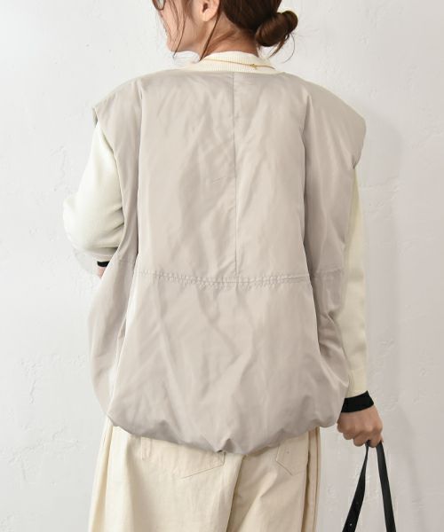 HUMS｜ファイバーダウンベスト [[32806A331]][C]