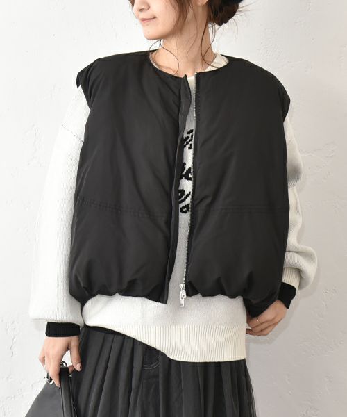 HUMS｜ファイバーダウンベスト [[32806A331]][C]