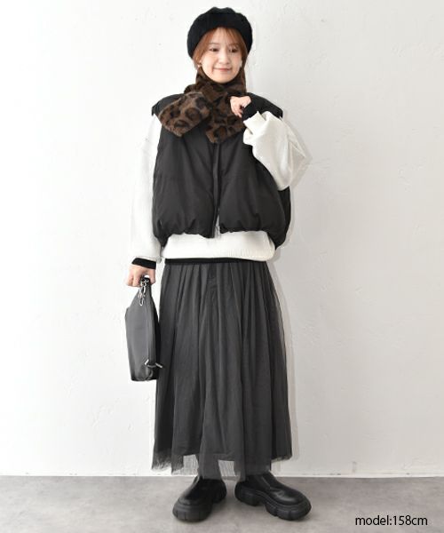 HUMS｜ファイバーダウンベスト [[32806A331]][C]