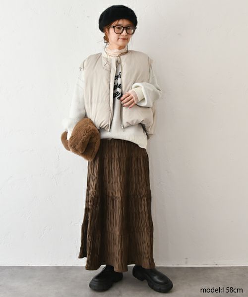 HUMS｜ファイバーダウンベスト [[32806A331]][C]