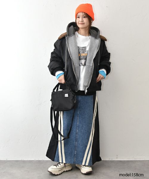 IN THE MARKET｜オーバーサイズMA-1 [[HUG-5523S613]][C]