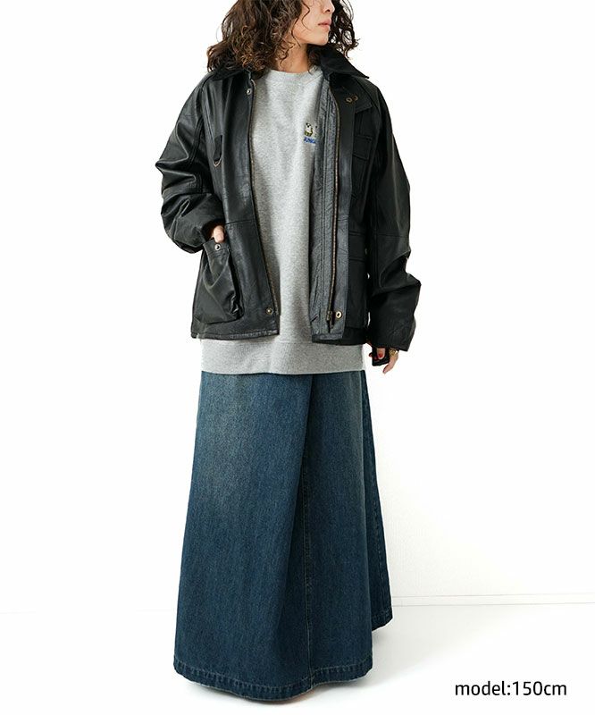 yoused｜LEATHER FISHING JKT [[LEATHER FISHING JKT]][D]