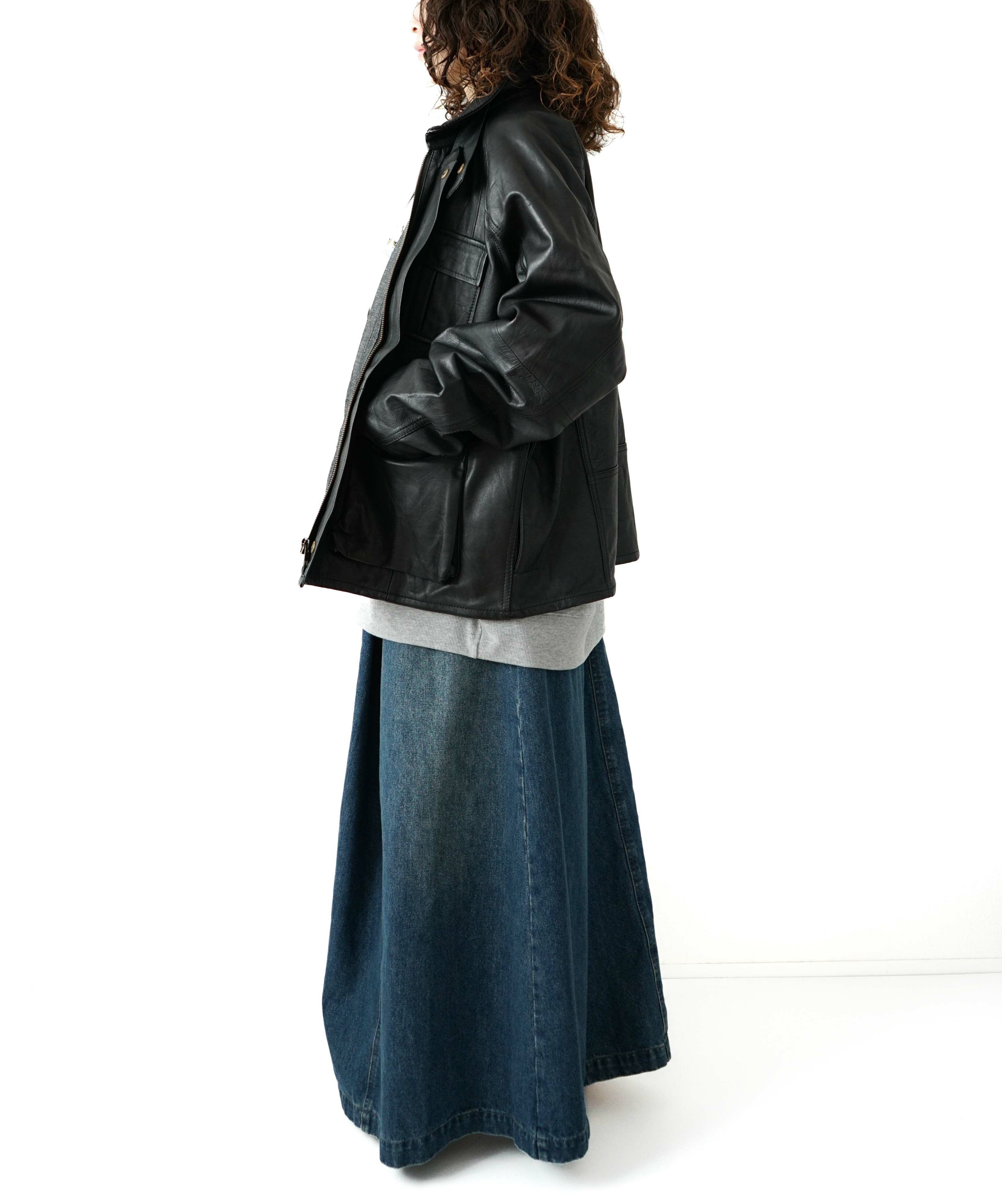 yoused｜LEATHER FISHING JKT [[LEATHER FISHING JKT]][D]