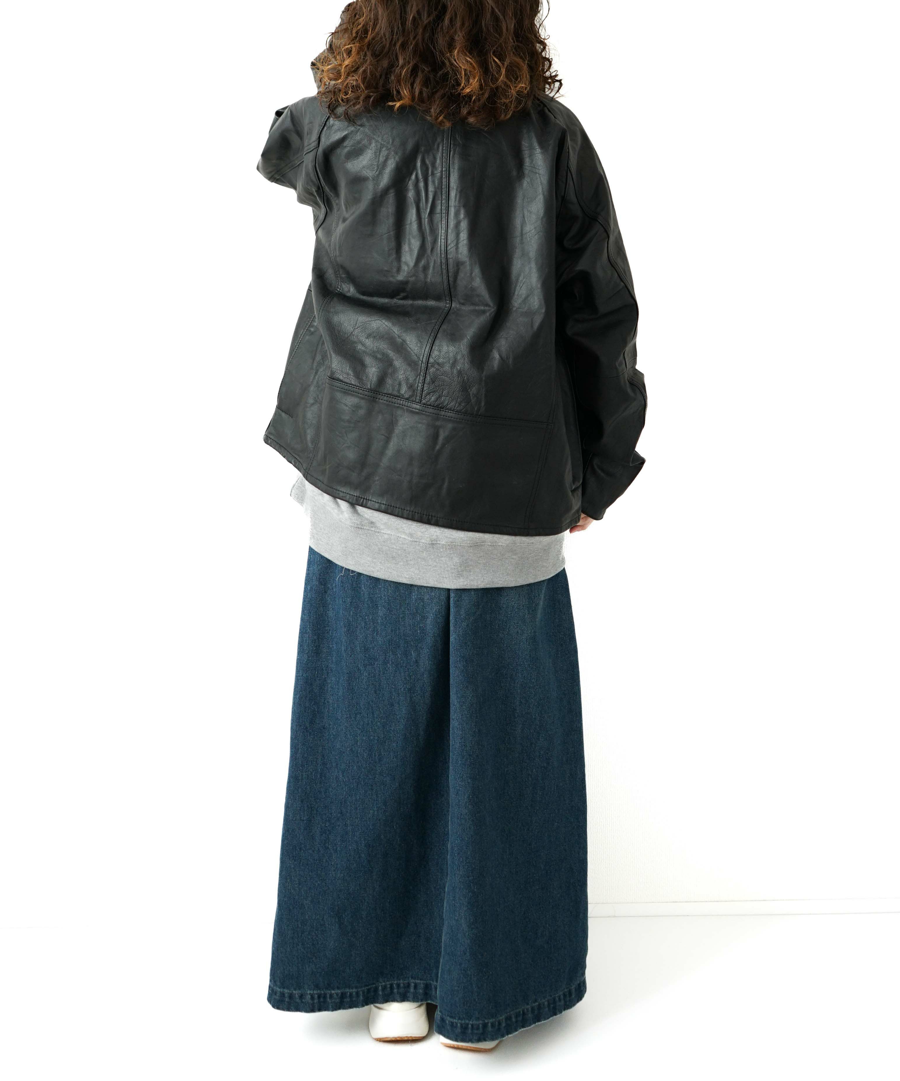 yoused｜LEATHER FISHING JKT [[LEATHER FISHING JKT]][D]