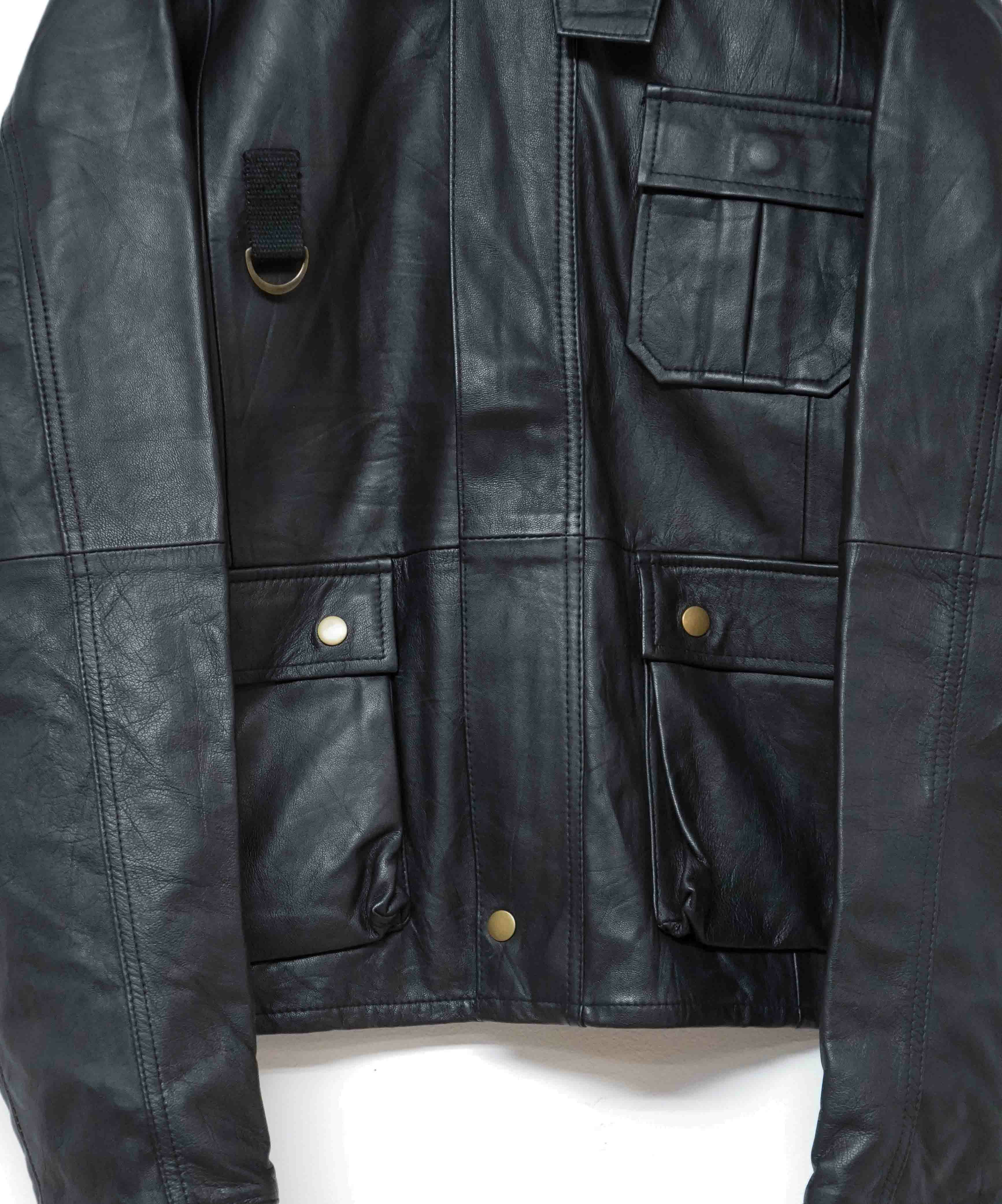 yoused｜LEATHER FISHING JKT [[LEATHER FISHING JKT]][D]
