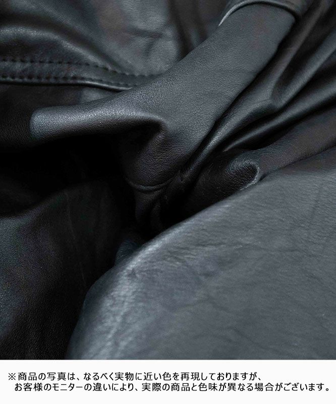 yoused｜LEATHER FISHING JKT [[LEATHER FISHING JKT]][D]