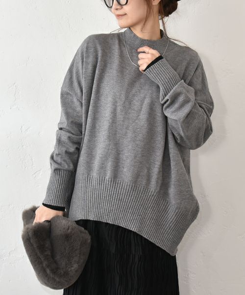 HUMS｜クルーネックニット [[3104528]][C]