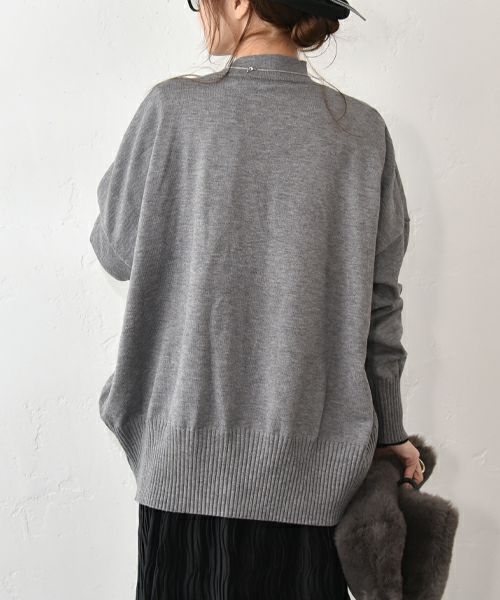 HUMS｜クルーネックニット [[3104528]][C]