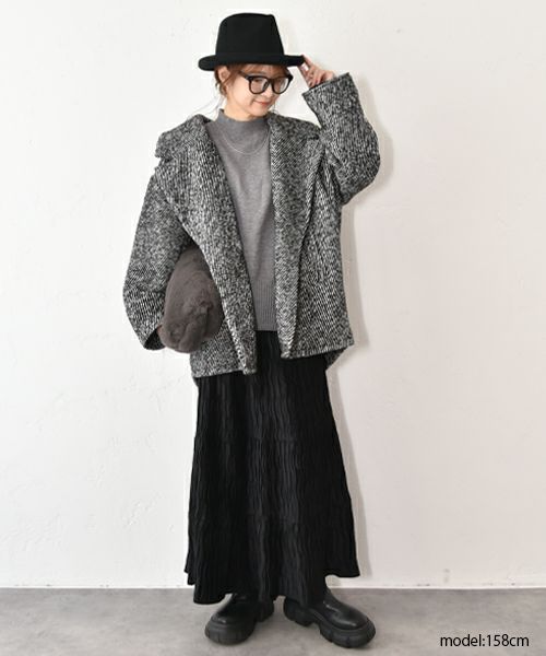 HUMS｜クルーネックニット [[3104528]][C]