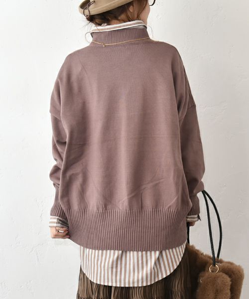 HUMS｜クルーネックニット [[3104528]][C]