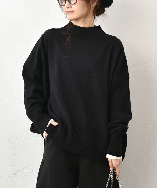 HUMS｜クルーネックニット [[3104528]][C]