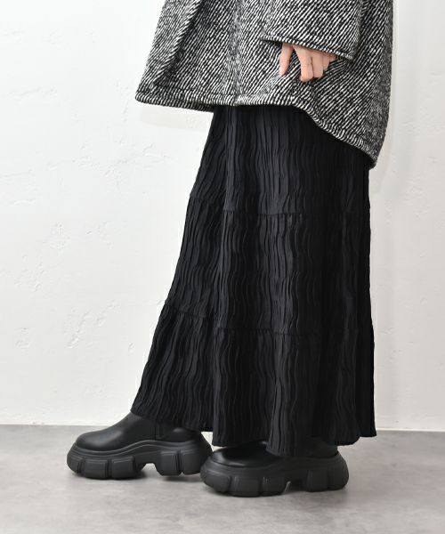 HUMS｜ティアードスカート [[2204529]][C]