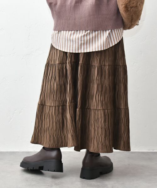 HUMS｜ティアードスカート [[2204529]][C]