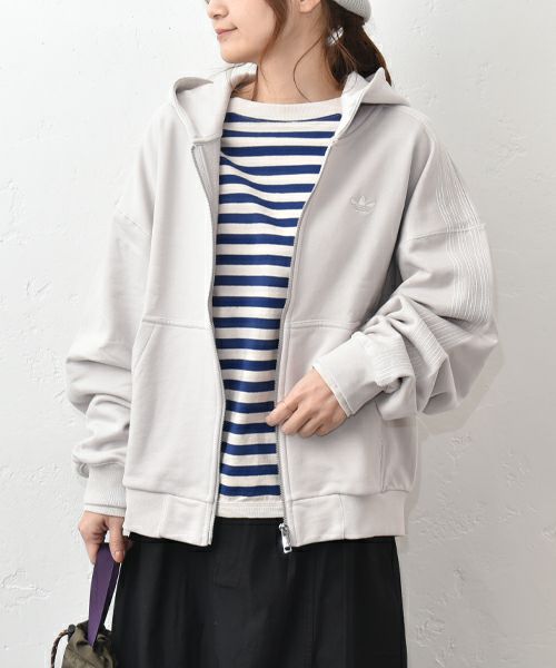 adidas｜PREMIUM ESSENTIALS FULL-ZIP HOODIE [[KPP20(KD3924)]][C]