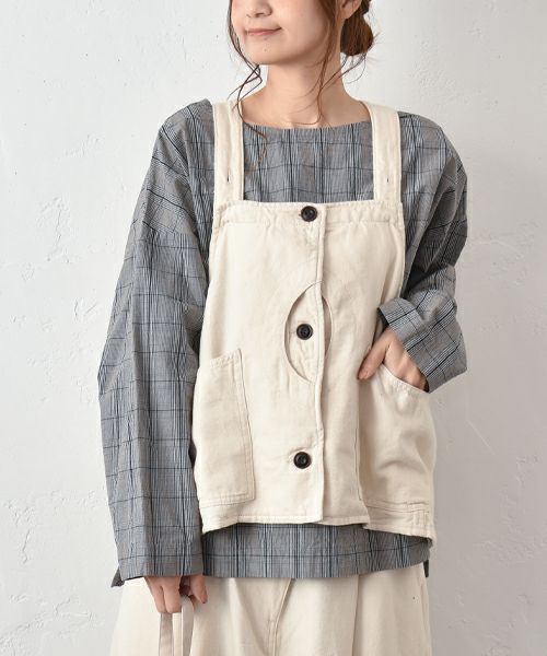 tumugu｜ソフトライト帆布ギアベスト [[TB25429]][C]