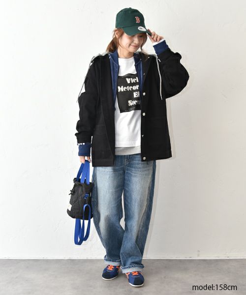 IN THE MARKET｜フード付きデニムジャケット [[93266091]][C]