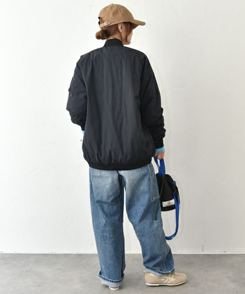 NANGA｜SOFT DOWN VARSITY BLOUSON [[N2500-0J001A]][C]