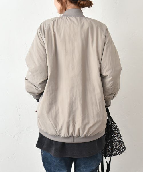 NANGA｜SOFT DOWN VARSITY BLOUSON [[N2500-0J001A]][C]