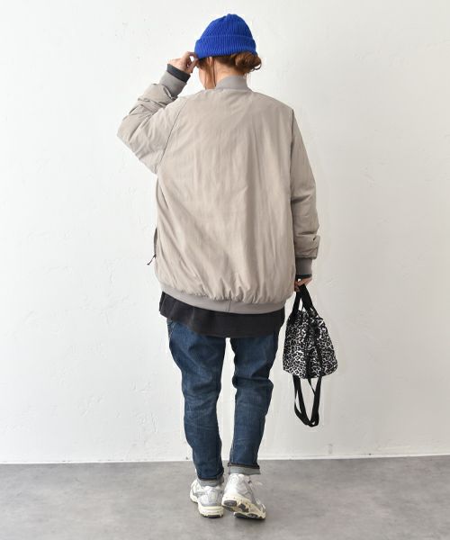 NANGA｜SOFT DOWN VARSITY BLOUSON [[N2500-0J001A]][C]