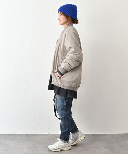 NANGA｜SOFT DOWN VARSITY BLOUSON [[N2500-0J001A]][C]