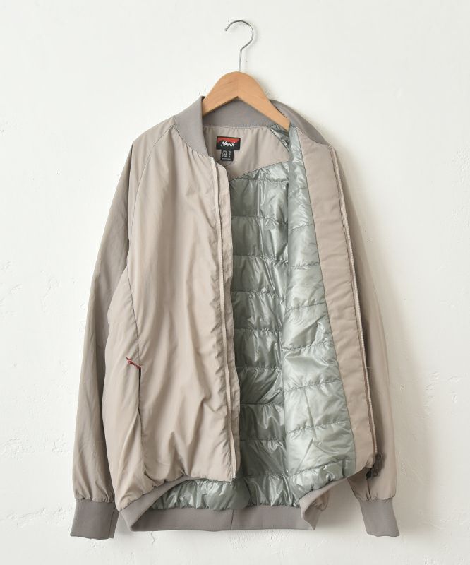 NANGA｜SOFT DOWN VARSITY BLOUSON [[N2500-0J001A]][C]
