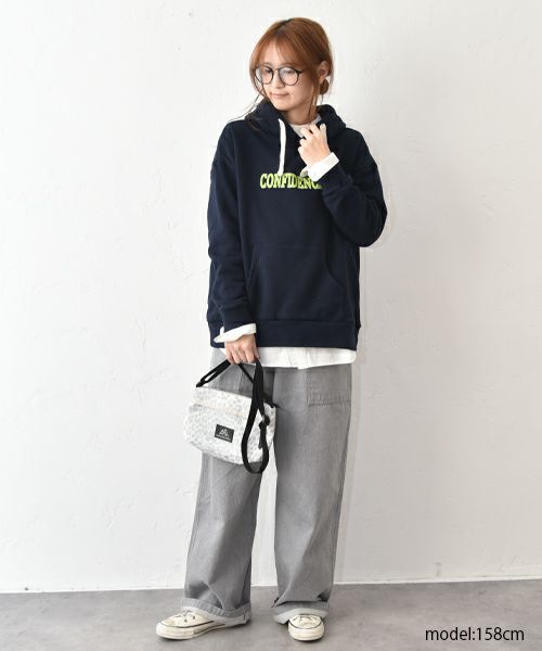  her.｜ストレッチ入りダンガリーシャツ [[CE3SH251001]][C]