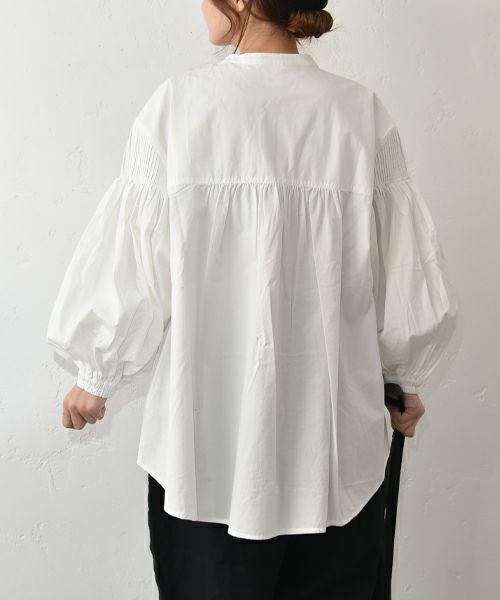 ista-ire｜袖ピンタックブラウス [[4603-4730]][C]