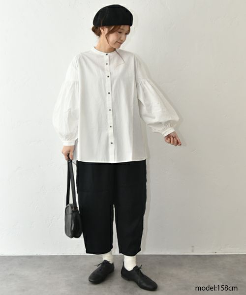 ista-ire｜袖ピンタックブラウス [[4603-4730]][C]