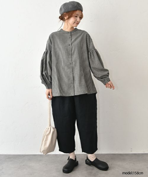 ista-ire｜袖ピンタックブラウス [[4603-4750]][C]