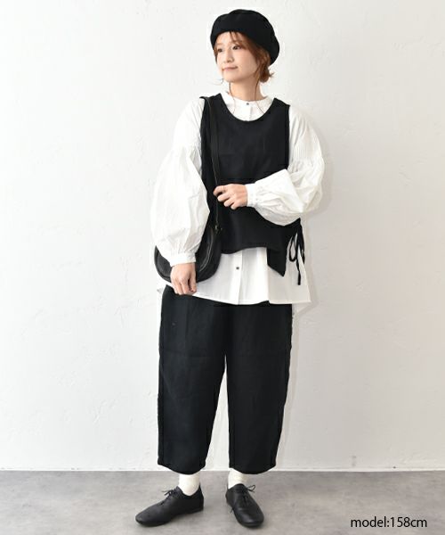 ista-ire｜2WAYサイドリボンベスト [[3603-4820]][C]