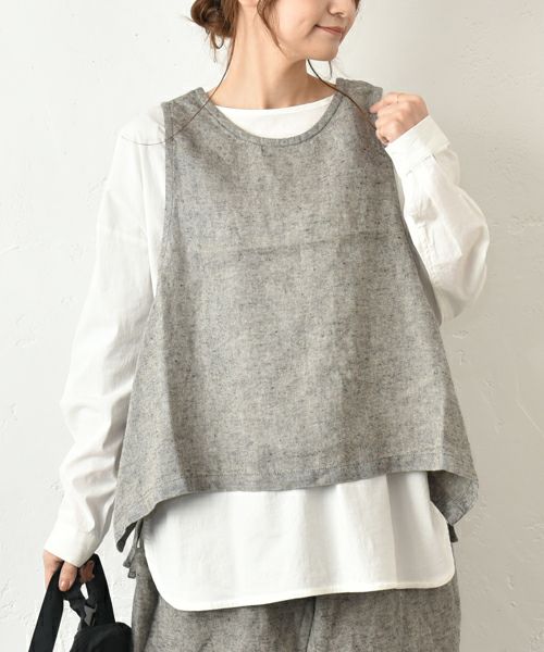 ista-ire｜2WAYサイドリボンベスト [[3603-4820]][C]